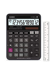 Casio Basic Calculator, DJ120D Plus, Black/Grey