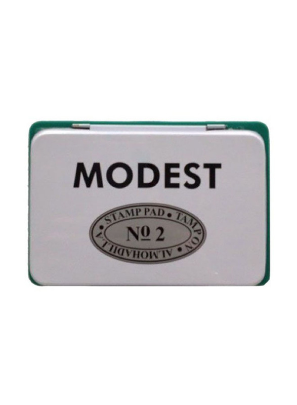 Modest Stamp Pad, 11 x 7cm, Green