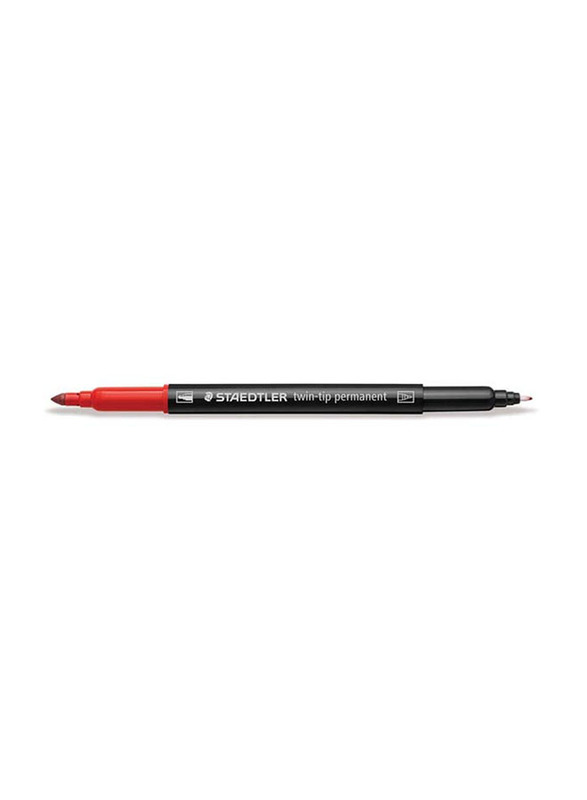 Staedtler 36-Piece Double-Ended Permanent Fiber Tip Pen Set, Multicolour