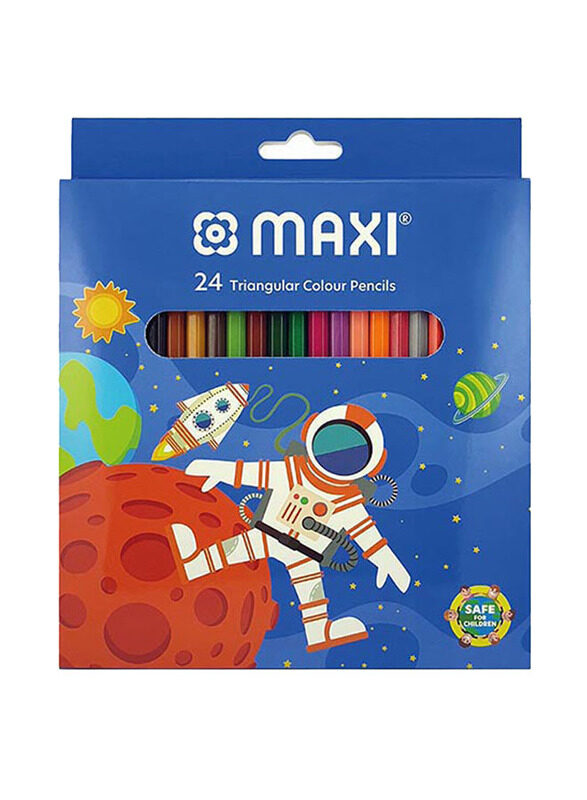 

Maxi Color Pencils, 24 Pieces, Multicolour