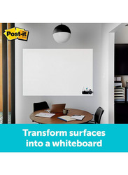3M Post-it Dry Erase Board Surface, 3 x 2 Feet, White