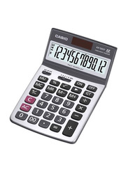 Casio Basic Calculator, Ax-120ST, Black/Silver