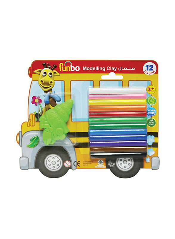 

Funbo Modelling Clay Set, Multicolour