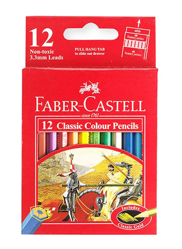 Faber-Castell Classic Colour Pencil Set, 1 Piece, Multicolour