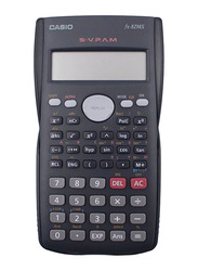 Casio Ms Series Non Programmable Scientific Calculator, Black/Grey