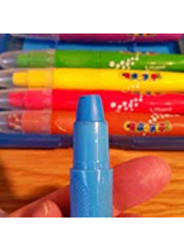 Maped Colour Peps Smooth Gel Crayon Set, 6 Pieces, Multicolour
