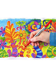 Staedtler Double-Ended Fiber Tip Pen Set, 10 Pieces, Multicolour