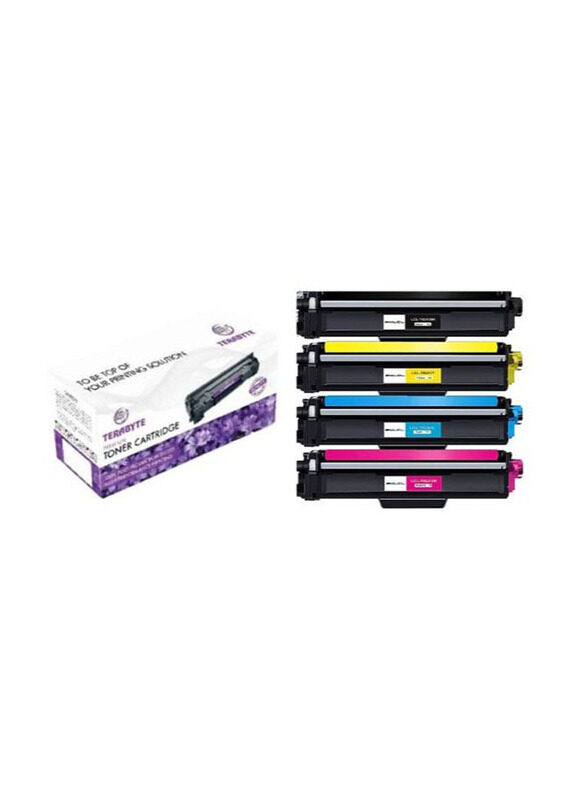 

N/a Terabyte 305A Black and Tri-Color LaserJet Toner Cartridge Set, 4 Pieces