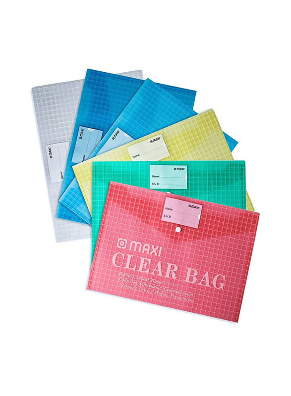 

Maxi 6-Piece Document Bags, 2005441307624, Multicolour