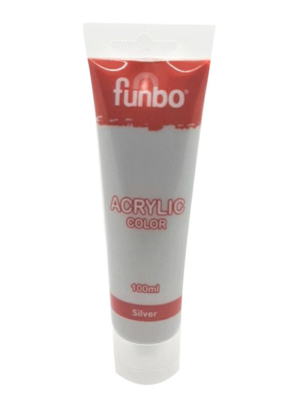 Funbo Acrylic Color, Silver