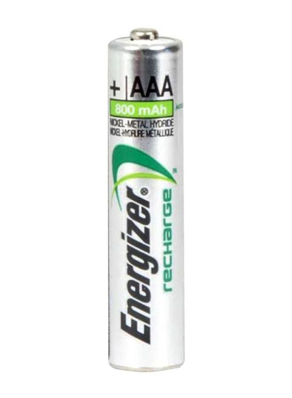 Energizer AAA Recharge Extreme Battery Set, 2 Pieces, Silver/Green