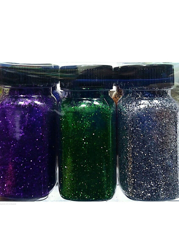 

Flamingo 6-Pieces Gold Glitter Bottle Pvc Box, Multicolour