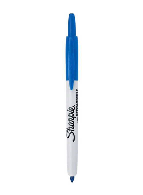 Sharpie Retractable Permanent Marker, Blue