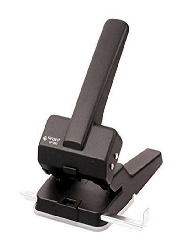 Kangaro 65-Sheets Capacity 2-Hole Paper Puncher, DP900, Black