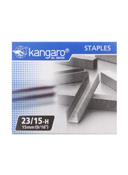 Kangaro 1000-Piece Staple Pin Set, Silver