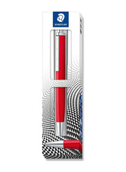 Staedtler Triplus Fountain Pen, Red/Silver