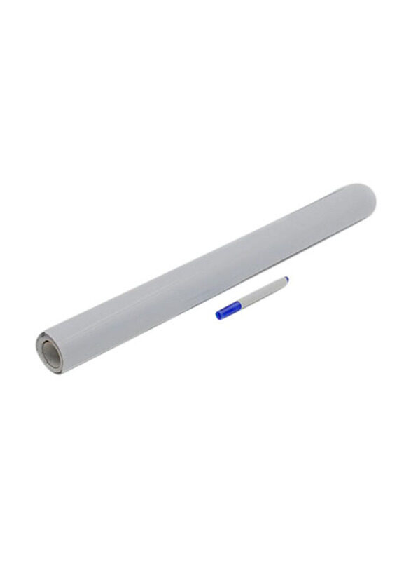 

Festival Depot Huge Self Adhesive Wall Whiteboard Decal Sticker, White