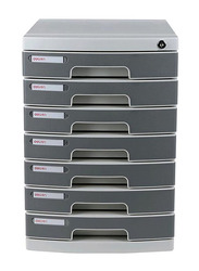 Deli Drawer Cabinet with Lock, 8877, Grey