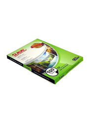 Jojo Glossy Inkjet Photo Paper, 100 Sheets, 135 GSM, A4 Size