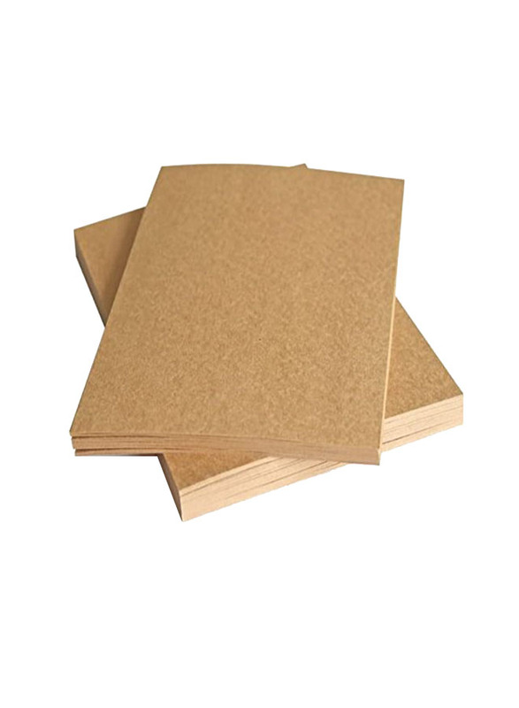 Terabyte Thick Kraft Card Paper, 50 Sheets, 350 GSM, A4 Size, Brown