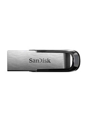 SanDisk 128GB Ultra Flair USB 3.0 Flash Drive, SDCZ73-128G-I35, Grey