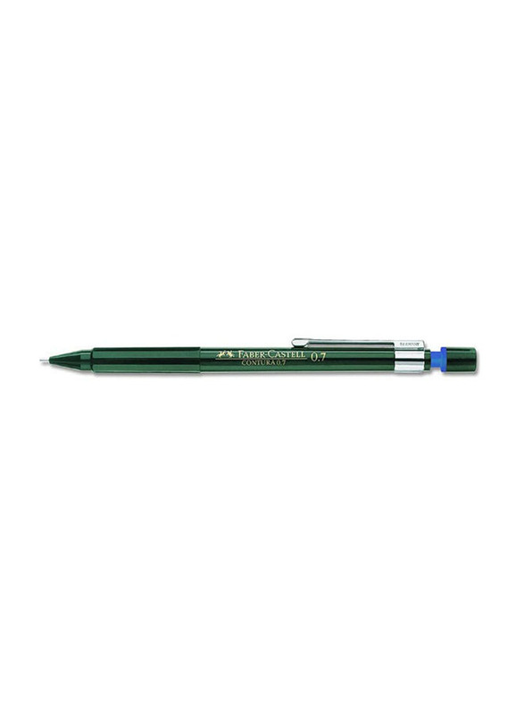 Faber-Castell Contura Mechanical Pencil, Green/Silver
