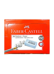 Faber-Castell 30-Piece Radierer Eraser, Multicolour