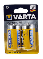 Varta Superlife R20D Battery, 2 Pieces, Multicolour