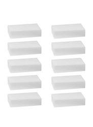 Generic 10-Piece Magic Sponge Eraser Set, White