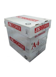 JK Copier Copy Paper, 2500 Sheets, 80 GSM, A4 Size