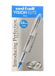 Uniball 12-Piece Vision Elite Rollerball Pen Set, 0.8mm, Blue