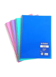 Maxi 4-Piece Executive Notebooks, 80 Sheets, B5 Size