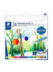 Staedtler Aquarell Watercolour Pencil Set, 24 Pieces, Multicolour