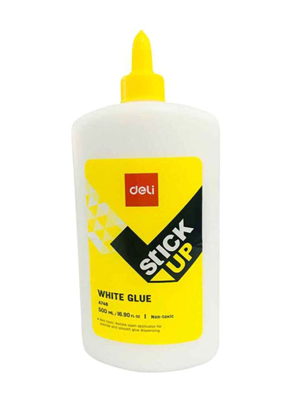 Deli Liquid Glue Bottle, Multicolour