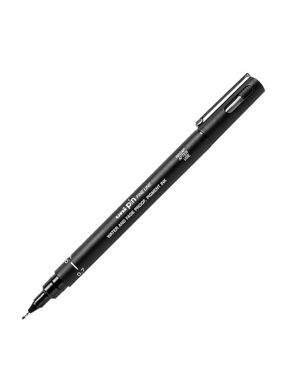 Uniball 6-Piece Uni Pin Fineliner Pen Set, Black