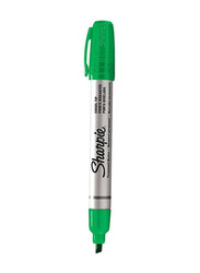 Sharpie Pro Metal Bullet Permanent Marker, Green/Silver