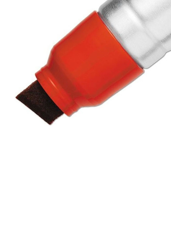 Sharpie 12-Piece Magnum Permanent Marker Set, Silver/Red