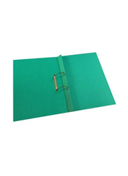 Spring File Folder A4 Documents Filing, 5 Pieces, Green