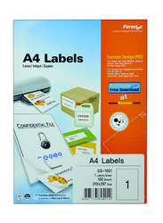 Atlas Multipurpose Label, White