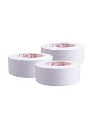 Partner Double Sided Tissue Tape, 24mm, 12 Pieces, White