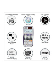 Casio 2nd Edition Scientific Calculator, FX-991ES Plus, Multicolour