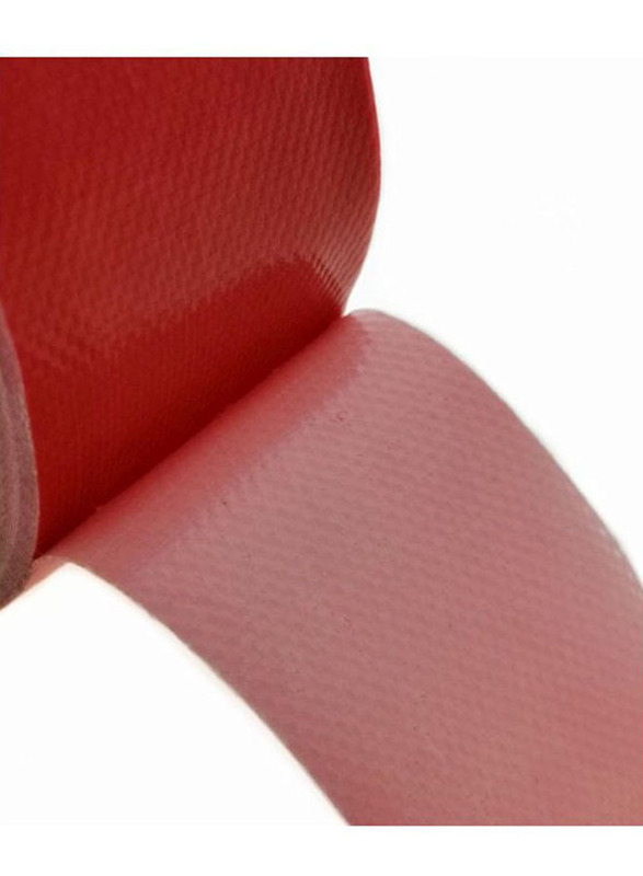 Flamingo Super Sticky Waterproof Cloth Base Duct Tape, Red