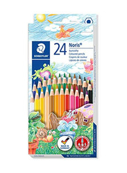 Staedtler Noris Coloured Pencil Set, 24 Pieces, Multicolour