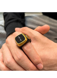 iQibla Tasbih Zikr Lite Plastic Smart Ring, 18mm, Black