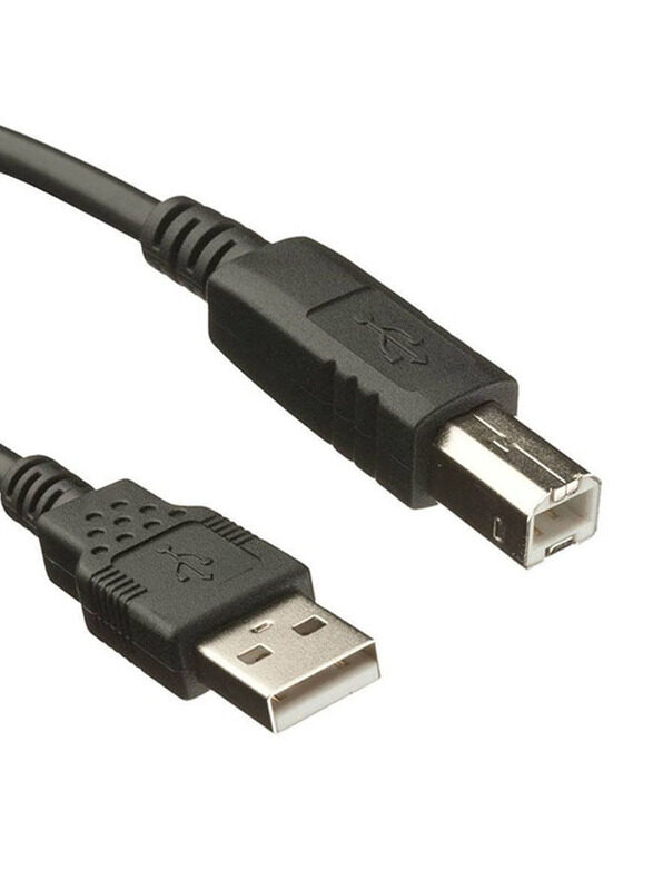 

Generic Printer Cable, USB 2.0 Type A to Type B Male Printer Cable, Black