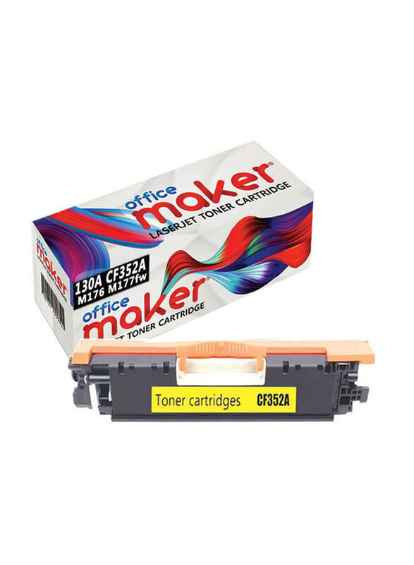 

HP Office Maker 130A CE312A Yellow Toner Cartridge