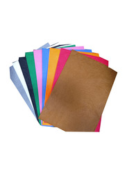 Terabyte Felt Fabric Sheets, 10 Pieces, Multicolour