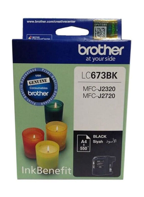

N/a Brother LC673BK Black Ink Cartridge