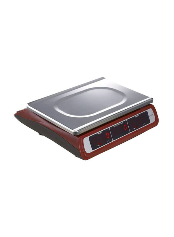 Camry Commercial Grocery Scale, Red