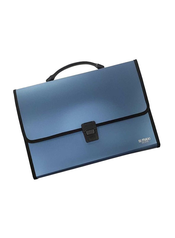 Maxi Document Bag with Handle, MX-EFB, Blue